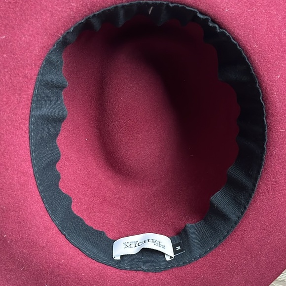 Maison Michel Virginie felt fedora hat